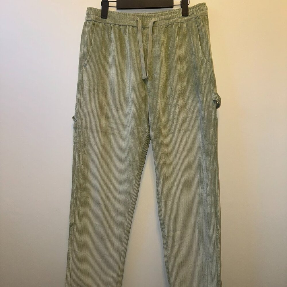 New! Soft Green Corduroy Pants